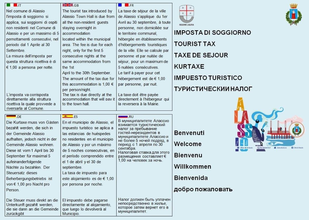 Cadorna Fronte Mare Lejlighed Alassio Eksteriør billede